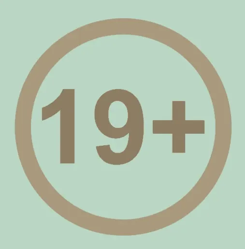 19+ age restriction